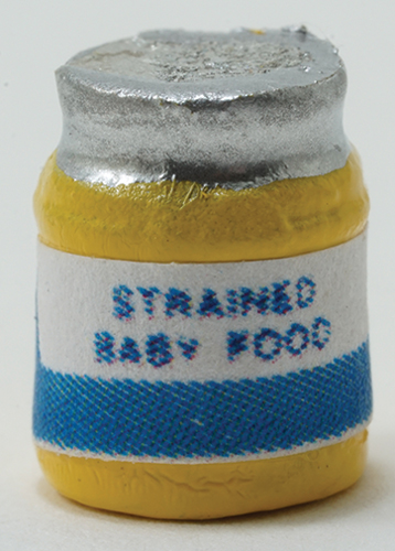 Dollhouse Miniature Baby Food Jar